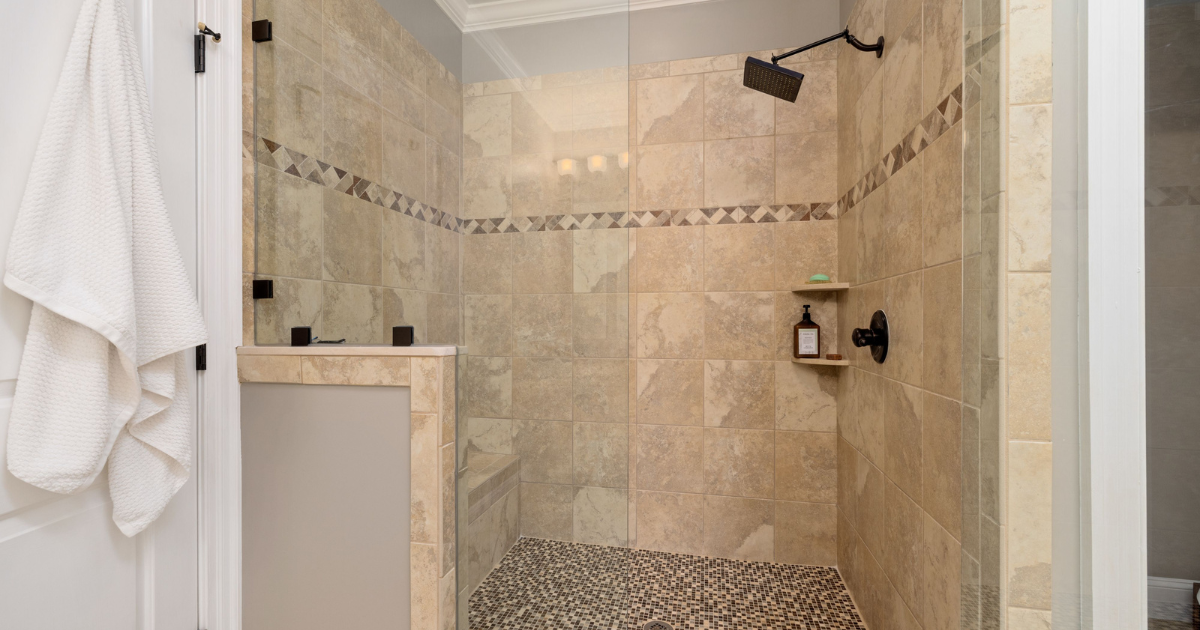 tile bathroom shower